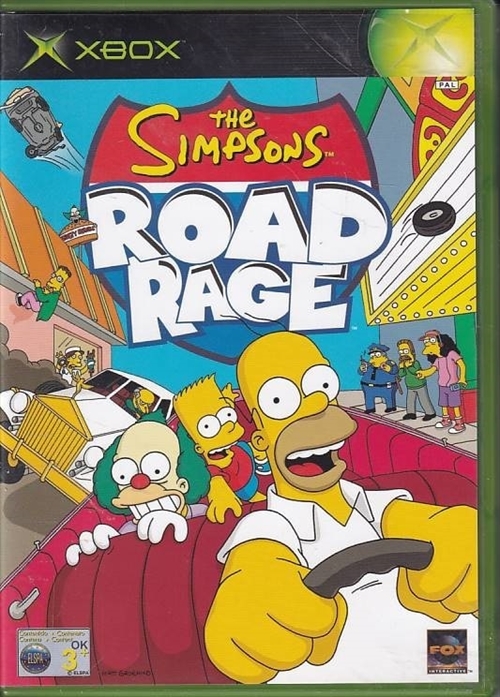 The Simpsons Road Rage - XBOX (A Grade) (Genbrug)